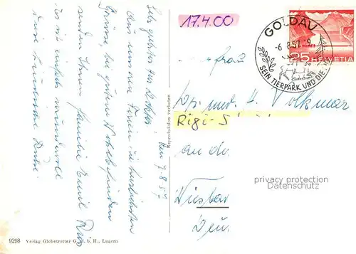 AK / Ansichtskarte  Scheidegg_GL mit Gr Mythen und Glaernisch Scheidegg GL