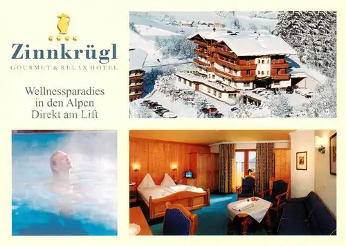 AK / Ansichtskarte  St_Johann_Pongau Zinnkruegl Gourmet und Relax Hotel Wellness Appartement St_Johann_Pongau