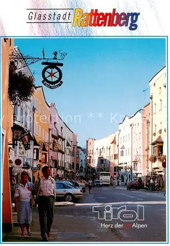 AK / Ansichtskarte  Rattenberg_Tirol Strassenpartie Rattenberg Tirol