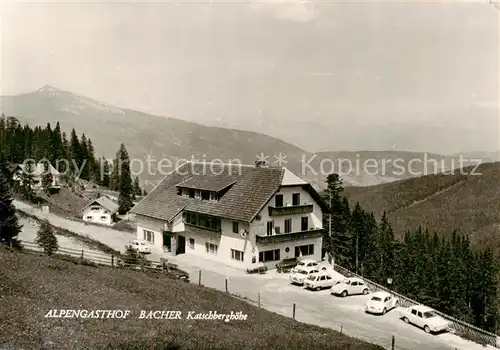 AK / Ansichtskarte  Katschberghoehe_Rennweg_AT Alpengasthof Bacher 