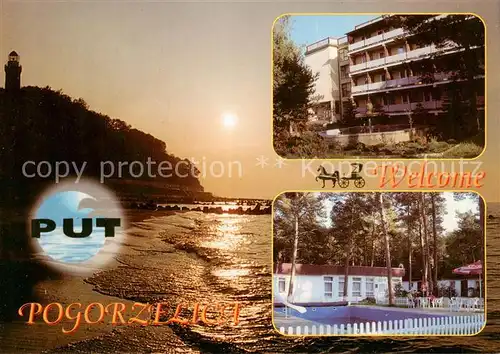 AK / Ansichtskarte  Pogorzelica_Fischerkathen_Pommern_PL Teilansichten