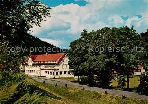 AK / Ansichtskarte  Wildbad_Schwarzwald Gasthof Pension Enzursprung Wildbad_Schwarzwald