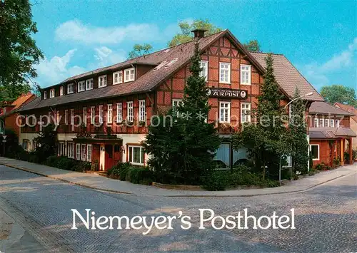 AK / Ansichtskarte  Fassberg Niemeyers Posthotel Fassberg