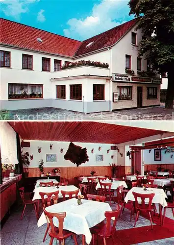 AK / Ansichtskarte  Verden_Aller Gaststaette zum Schlachthof Gastraum Verden_Aller