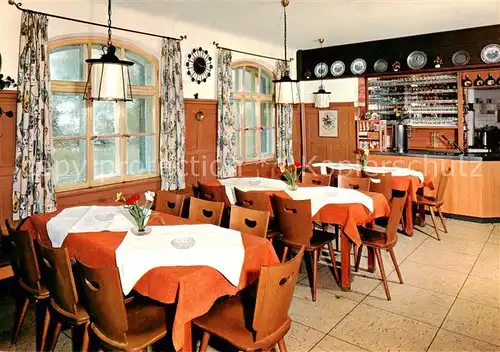 AK / Ansichtskarte  Rothenburg__Tauber Gasthof Linde Speiselokal