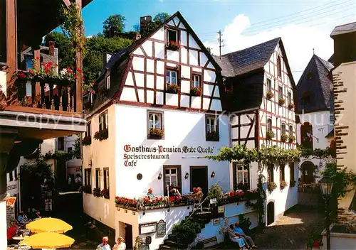 AK / Ansichtskarte  Beilstein_Mosel Gasthaus Pension Gute Quelle Beilstein_Mosel