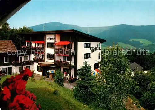 AK / Ansichtskarte  Huzenbach_Baiersbronn Hotel Gasthof Zum Schloss 