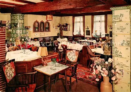AK / Ansichtskarte  Herrenalb_Schwarzwald Moenchs Posthotel Herrenalb Raum in der alten Klosterschaenke