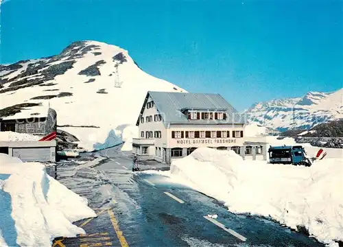 AK / Ansichtskarte  Grimsel_Passhoehe Hotel Grimsel Passhoehe Berghotel Wintersportplatz Alpen Grimsel Passhoehe