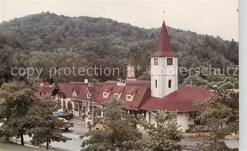 AK / Ansichtskarte  Helen_Georgia_USA Alpine Village Main Street 