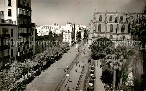 AK / Ansichtskarte  Sevilla_Andalucia_ES Avenida de Queipo de Llano 