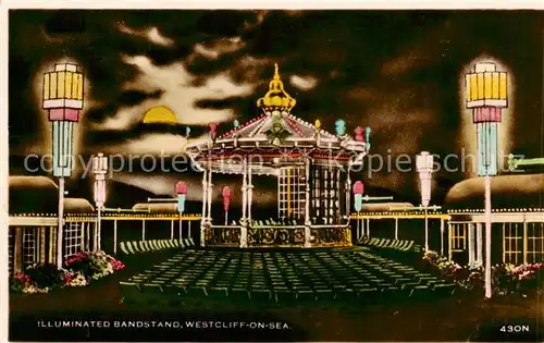 AK / Ansichtskarte  Westcliff-on-Sea_UK Illuminated Bandstand 