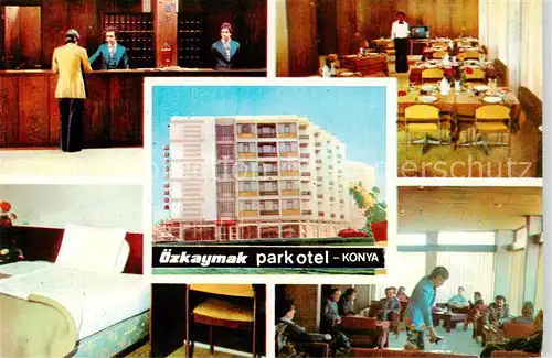 AK / Ansichtskarte  Konya_TK oezkaymak Park Otel Rezeption Zimmer Speisesaal 