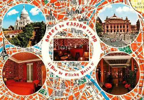 AK / Ansichtskarte  Clichy_92-la-Garenne Hotel du Casino Details 