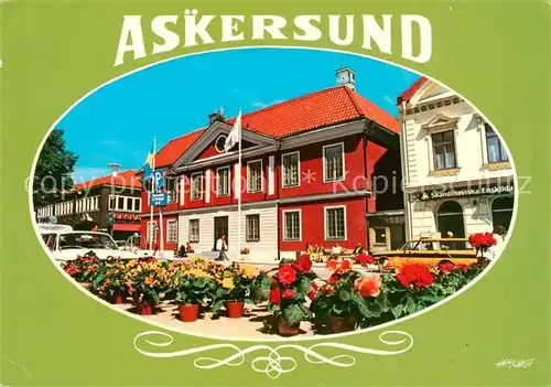 AK / Ansichtskarte 73856900 Askersund Radhuset Askersund
