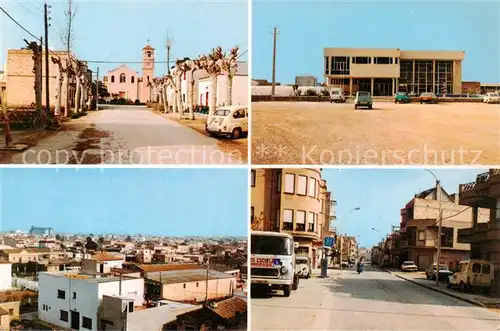 AK / Ansichtskarte  Deltebre_Tarragona_Costa_Dorada_ES Casa la Villa Parroquia Na Sra de la Asuncion Centro Urbano Vista general de Deltebre 