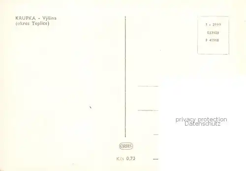 AK / Ansichtskarte  Krupka_Graupen_CZ Vysina Panorama 