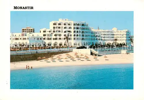 AK / Ansichtskarte 73856927 Monastir_Tunesia Hotel Ribat Fliegeraufnahme 