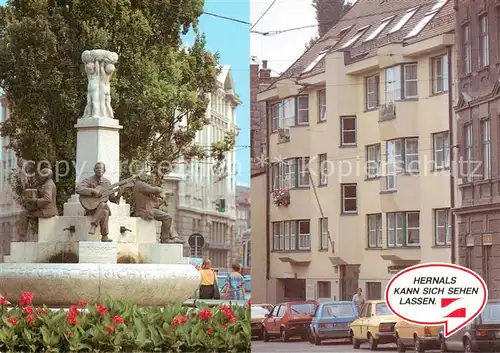 AK / Ansichtskarte  Wien_AT Elterleinplatz mit Alszauberbrunnen und Dornbacher Strasse 