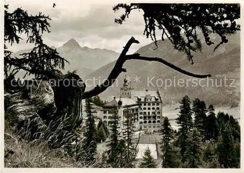 AK / Ansichtskarte  Zuoz_GR Hotel Castell Zuoz_GR