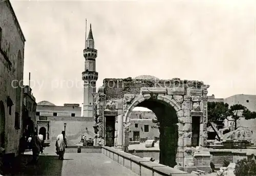 AK / Ansichtskarte  Tripoli___Tripolis_Libyen Teilansicht 