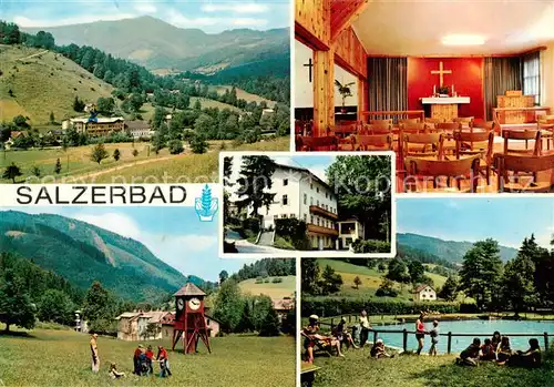 AK / Ansichtskarte  Salzerbad_Kleinzell_Hainfeld_Niederoesterreich_AT Erholungsheime und Solbad des ev. Vereines fuer Innere Mission 