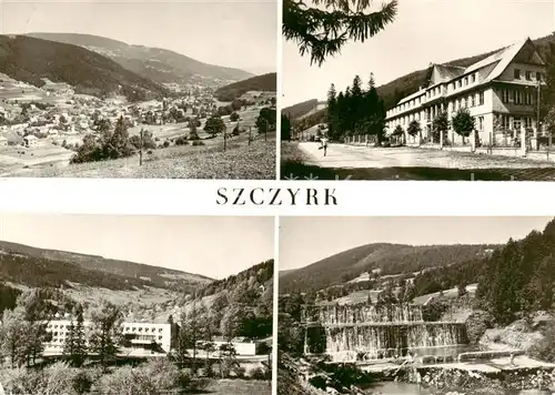 AK / Ansichtskarte  Szczyrk_Schirk_PL Panorama Hotels Wasserfaelle 