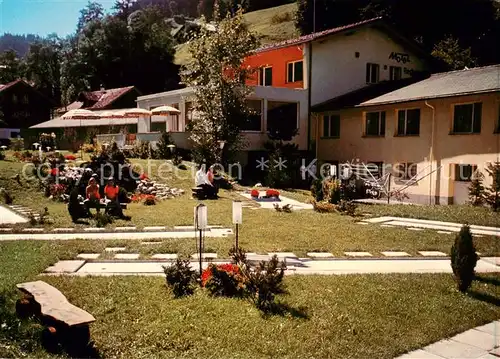 AK / Ansichtskarte  Zweisimmen_BE Sport-Motel Minigolf