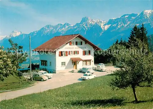 AK / Ansichtskarte  Grundbach_Wattenwil_BE Gasthof Alpenblick 