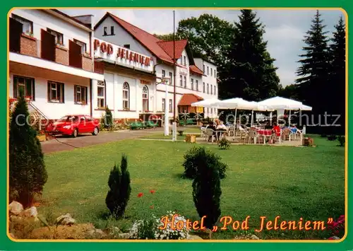 AK / Ansichtskarte 73857077 Swieradow_Zdroj_Bad_Flinsberg_PL Hotel Pod Jeleniem Hotel zum Hirsch 