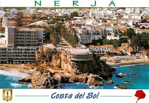 AK / Ansichtskarte 73857111 Nerja_Costa_del_Sol_ES Kuestenort Costa del Sol Hotels Strand 