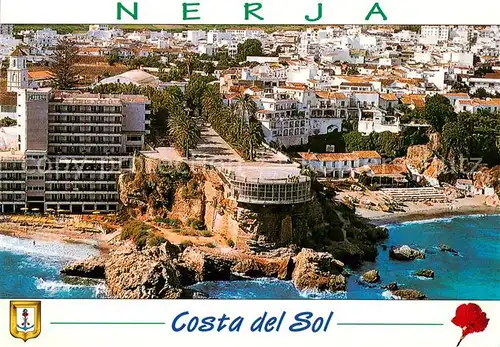 AK / Ansichtskarte  Nerja_Costa_del_Sol_ES Kuestenort Costa del Sol Hotels Strand 