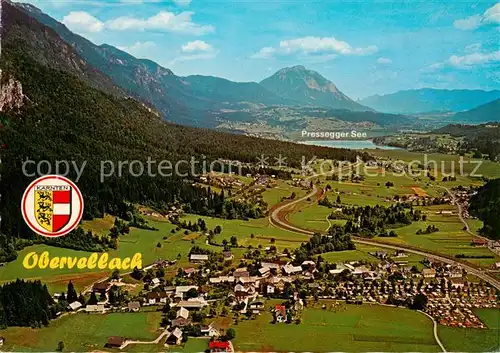 AK / Ansichtskarte  Hermagor_Kaernten_AT Panorama Erholungsort am Pressegger See 