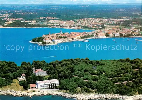 AK / Ansichtskarte 73857150 Porec_Croatia Panorama Kuestenort 