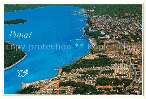 AK / Ansichtskarte 73857160 Punat_Otok_Kosljun_Croatia Panorama Kuestenort 