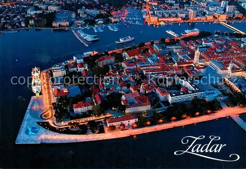 AK / Ansichtskarte 73857161 Zadar_Zadra_Zara_Croatia Altstadt Hafen 