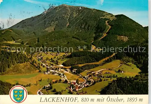 AK / Ansichtskarte 73857169 Lackenhof_Gaming_Niederoesterreich_AT Panorama Erholungsort am oetscher 