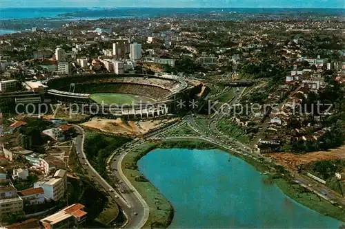 AK / Ansichtskarte  Salvador_Bahia_Brasil Vista aérea da Nova Bahia com Estado Otavio Mangabeira 