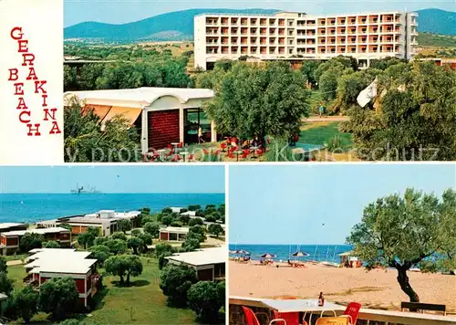 AK / Ansichtskarte  Gerakina_Halkidiki_Chalkidiki Hotel Bungalows Strand Gerakina_Halkidiki