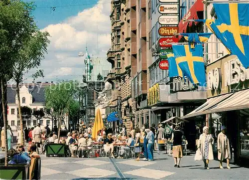 AK / Ansichtskarte  Malmoe_Sweden Soedergatan Strassencafés 