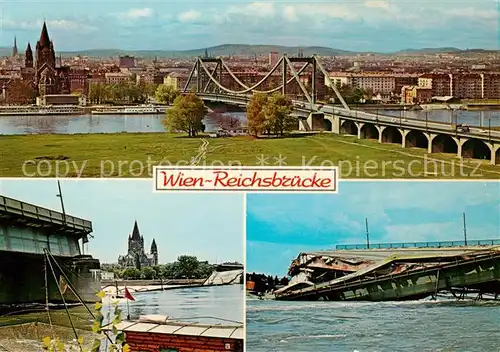 AK / Ansichtskarte  Wien_AT Reichsbruecke 