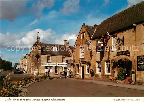 AK / Ansichtskarte  Moreton-in-Marsh Curfew Tower High Street Moreton-in-Marsh