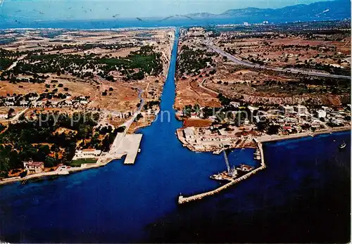AK / Ansichtskarte 73857273 Korinth_Korinthia_Corinth_Corinthe_Greece The Isthmus Kanal 
