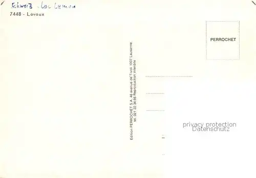 AK / Ansichtskarte  Lavaux__VD Panorama Genfersee Alpen 