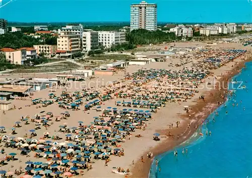 AK / Ansichtskarte  Milano_Marittima Spiaggia e panorama veduta aerea Milano_Marittima