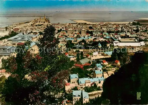 AK / Ansichtskarte  Cherbourg_50_Manche Vue générale sur la rade et la gare maritime 