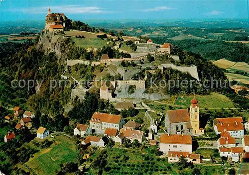 AK / Ansichtskarte 73857361 Riegersburg Panorama Ansicht mit Burg Riegersburg