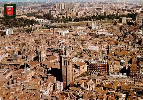 AK / Ansichtskarte  Valencia__Valenciana_ES Vista aérea 