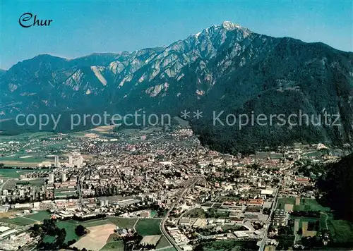 AK / Ansichtskarte  Chur_GR Panorama mit Montalin Alpen Chur_GR