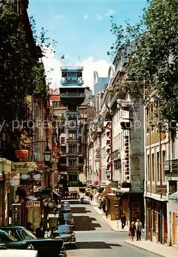 AK / Ansichtskarte  Lisboa_Lisbon_Lissabon_PT Elevador de Santa Justa 